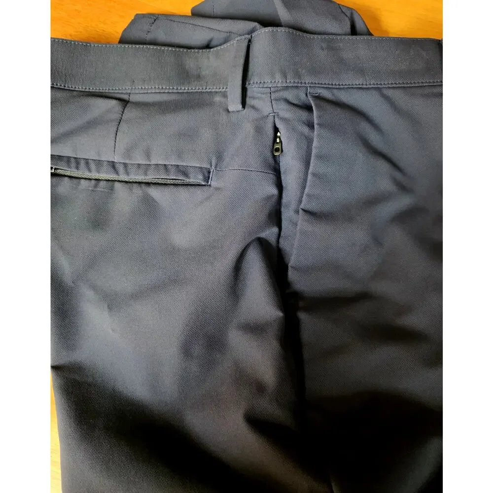 Banana Republic Men's Slim Fit Traveler/Performance /Golf Pants Navy 32x32